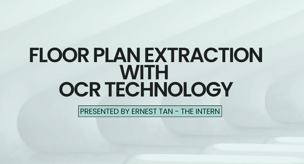 OCR Floor Plan Image Extraction